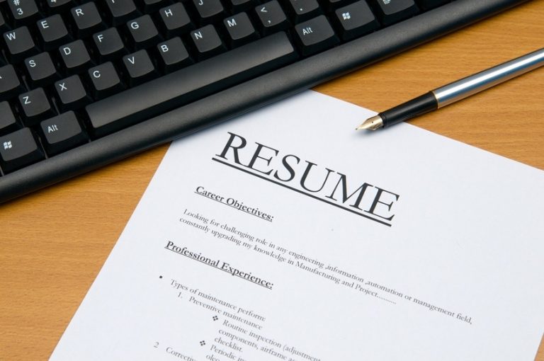 Preparing a Resume or CV